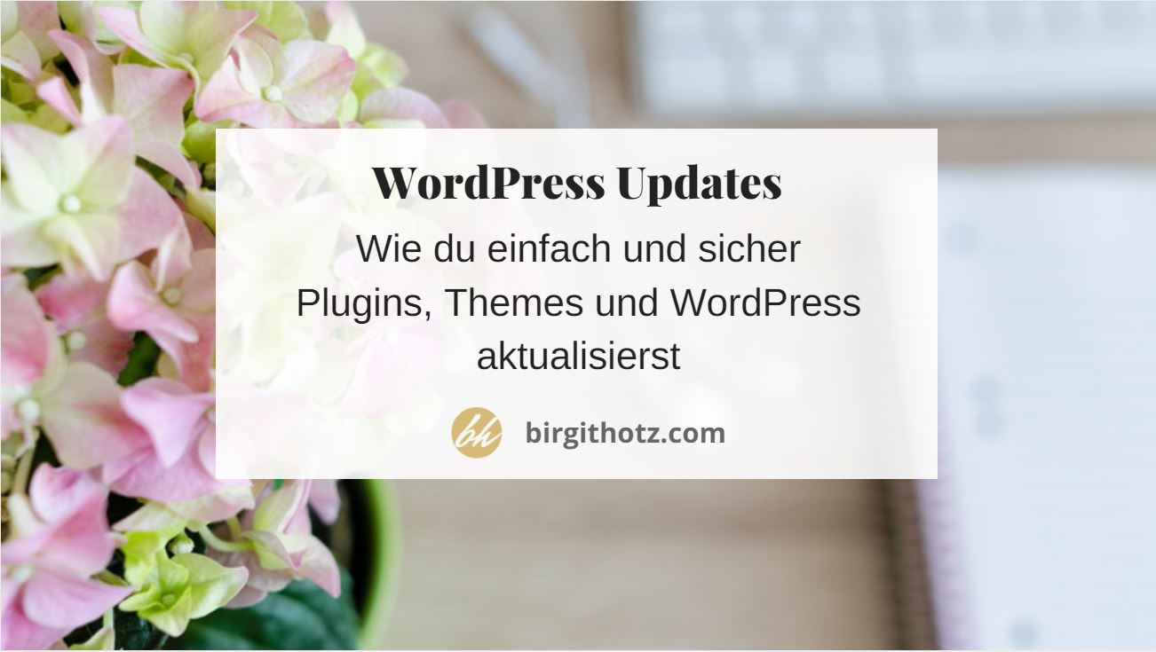 WordPress Updates Plugins Themes WordPress aktualisieren