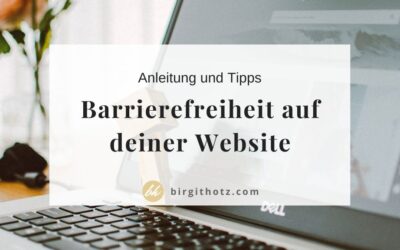 Barrierefreiheit auf Webseiten – was du jetzt wissen musst